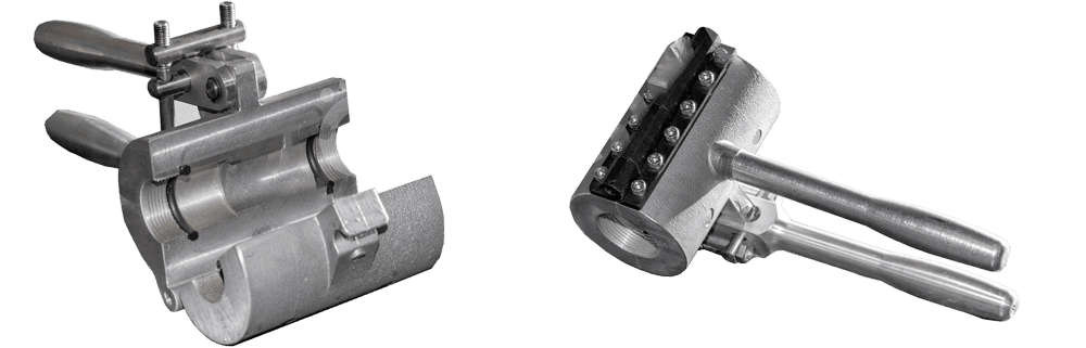Duct coupler for joining duct sections in cable blowing installations