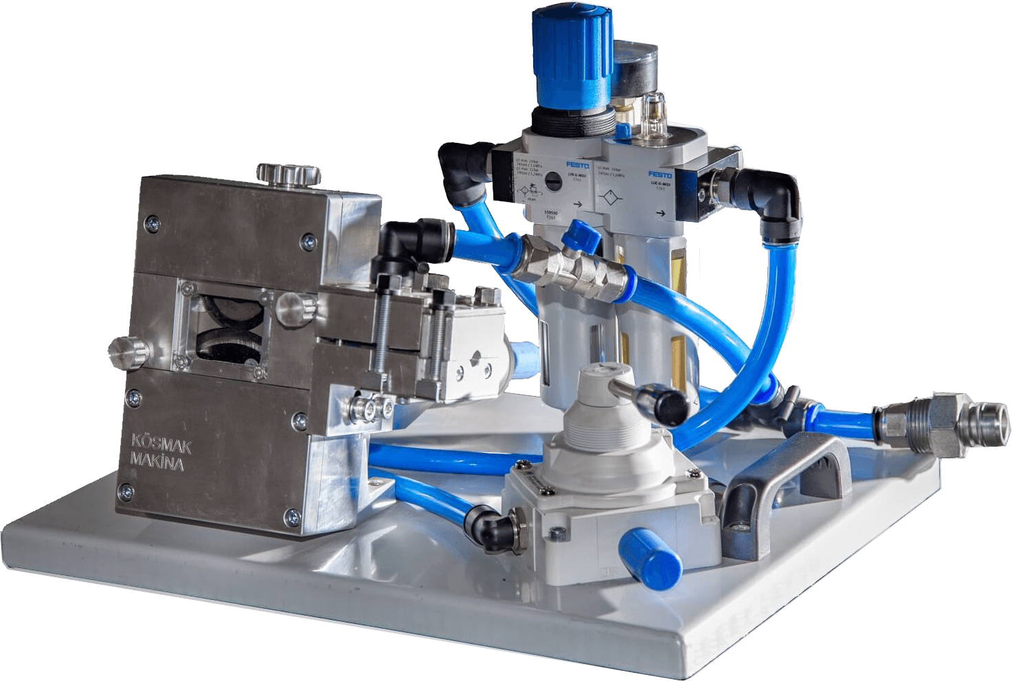 MikroFOK micro cable blowing machine for 1 to 6 mm fiber optic cable installation