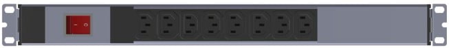 8-Outlet C13 Vertical PDU – ON/OFF