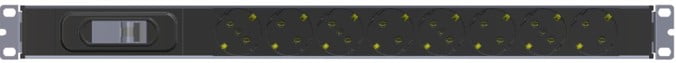 8-Way Schuko Vertical PDU – Circuit Breaker