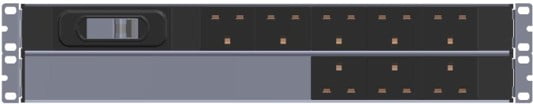 8-Way UK PDU 2U – Circuit Breaker