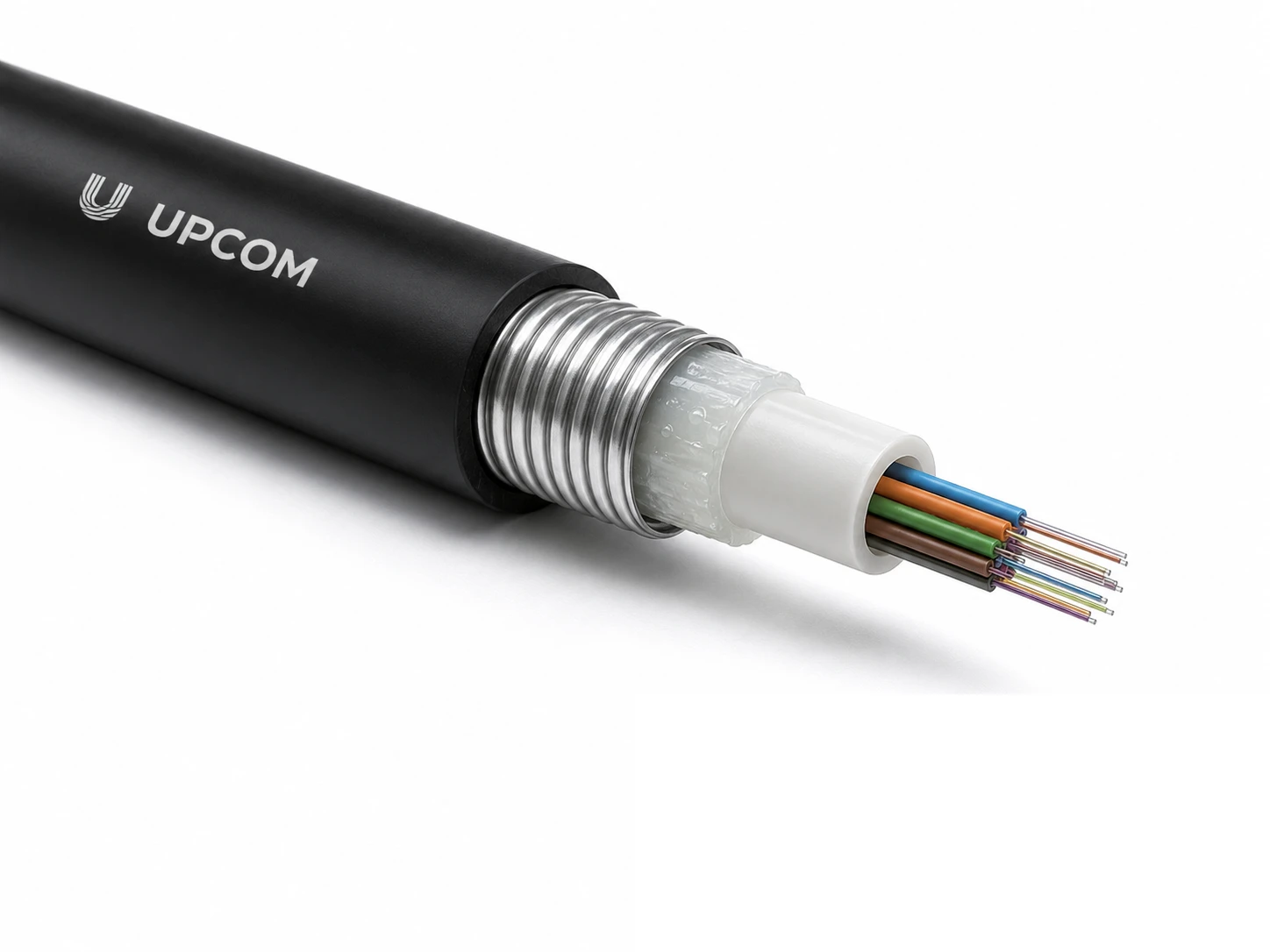 Central loose tube metallic armored A-DQ(ZN)(SR)2Y