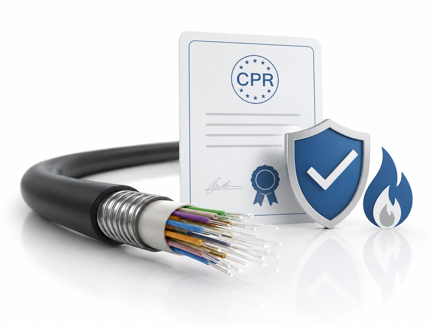CPR compliant fiber optic cables guide